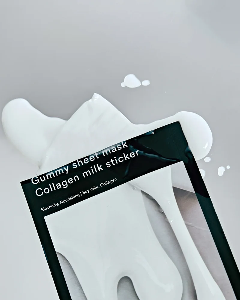 Abib Gummy Sheet Mask #Collagen Milk Sticker - Image 4