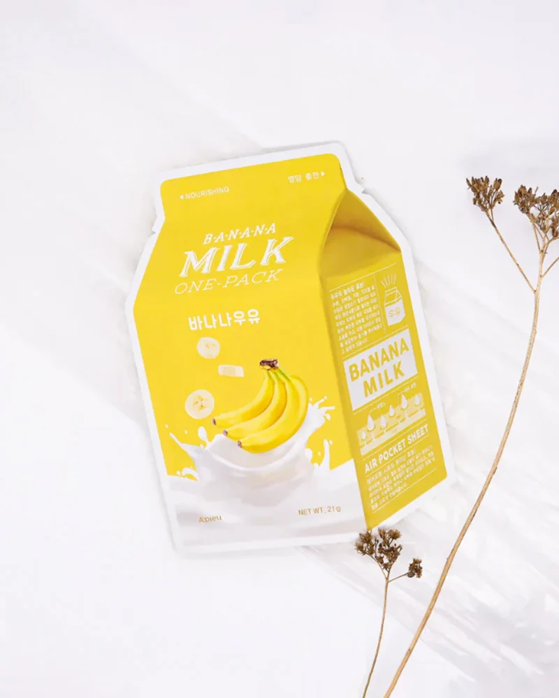 A'pieu Milk One Pack Sheet Mask - Image 5