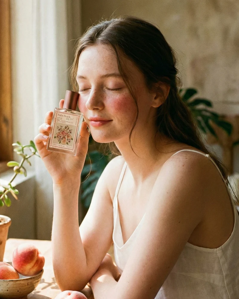 Atelier Faye Alcohol Based Perfume #Baby Peach - Image 3