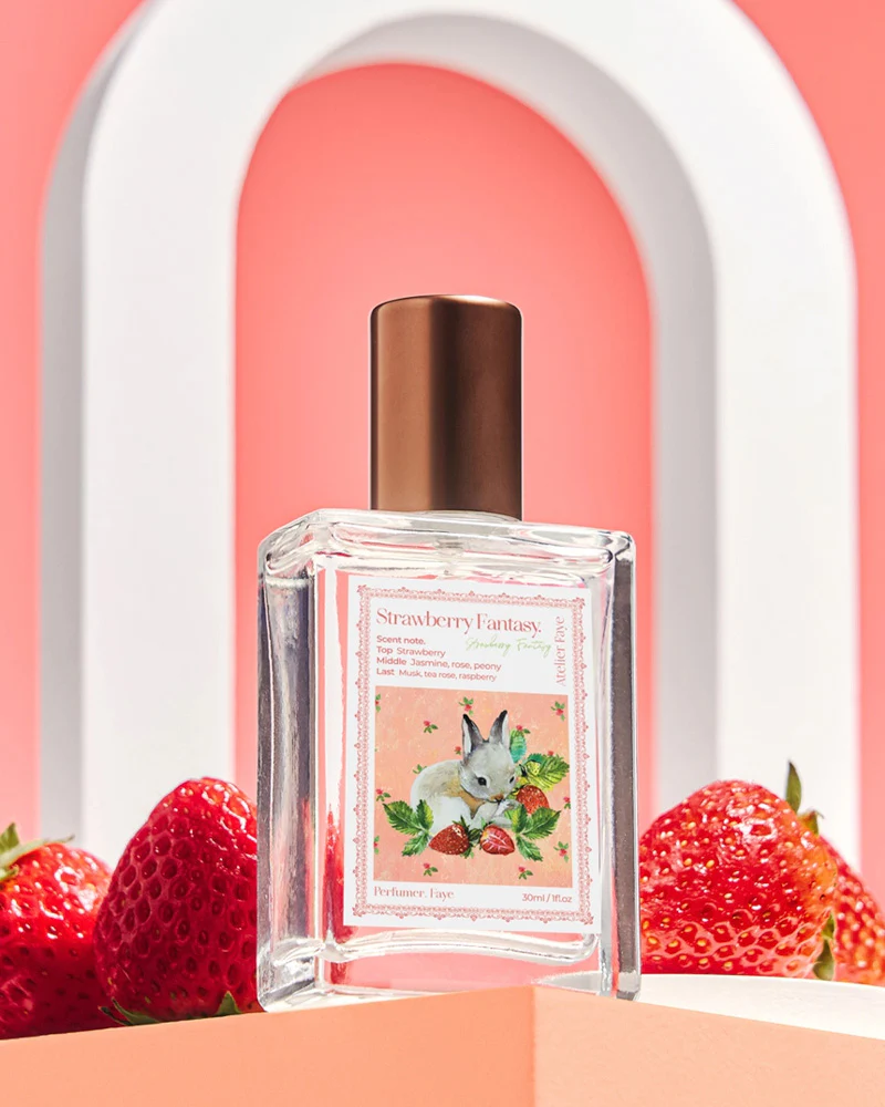Atelier Faye Alcohol Based Perfume #Strawberry Fantasy - Image 4