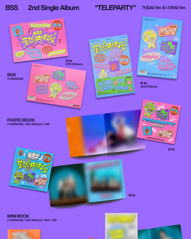 BSS (SEVENTEEN) - BSS 2nd Single Album ‘TELEPARTY’ (2 Versions) - Image 2