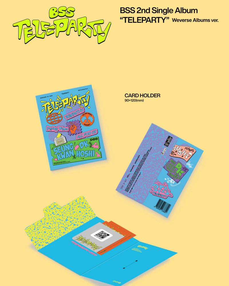 BSS (SEVENTEEN) - BSS 2nd Single Album ‘TELEPARTY’ (Weverse Albums ver.) - Image 2