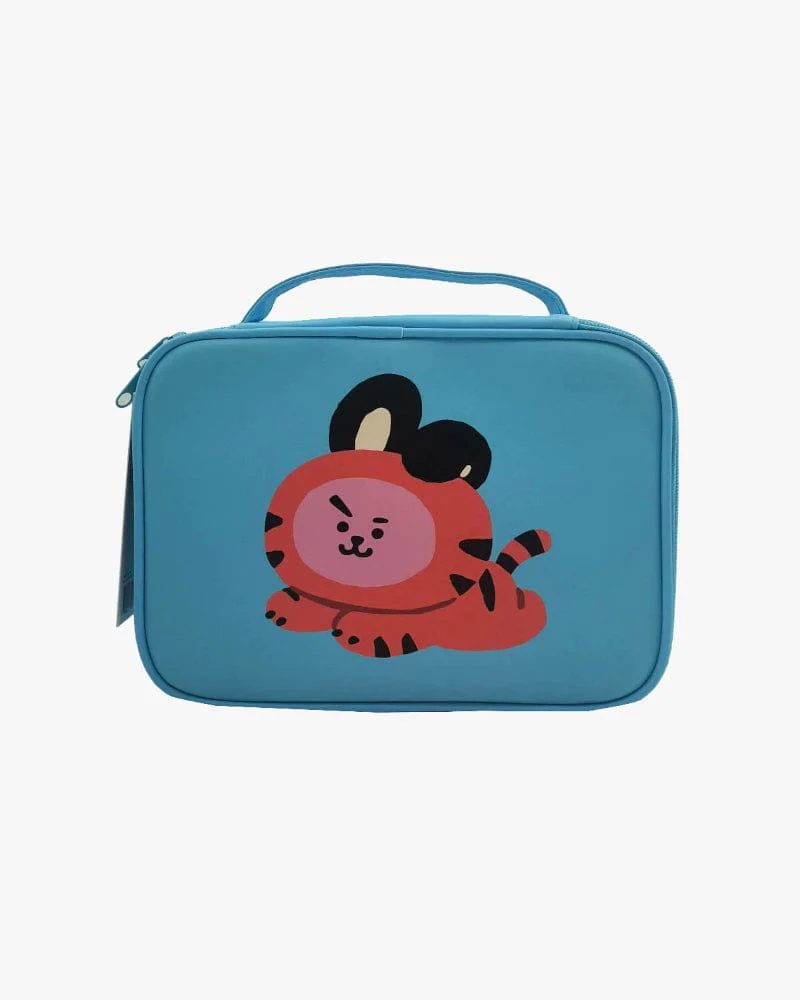 BT21 COOKY Tiger Toiletry Bag