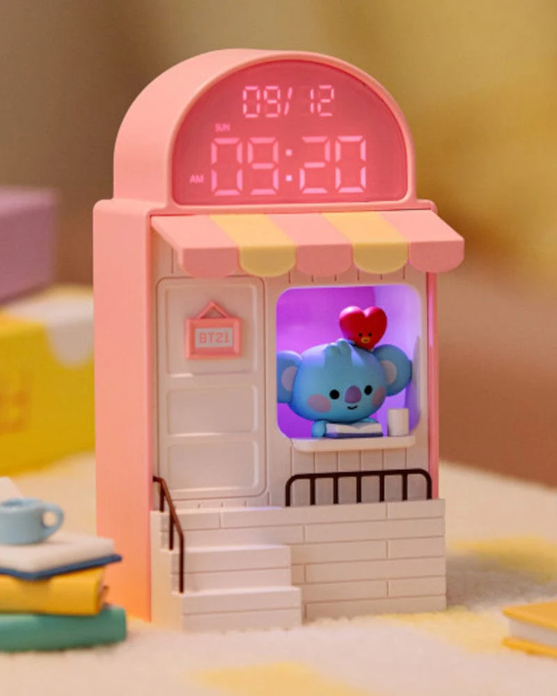 BT21 KOYA BABY MY LITTLE BUDDY LED Digital Cafe Clock - Image 7