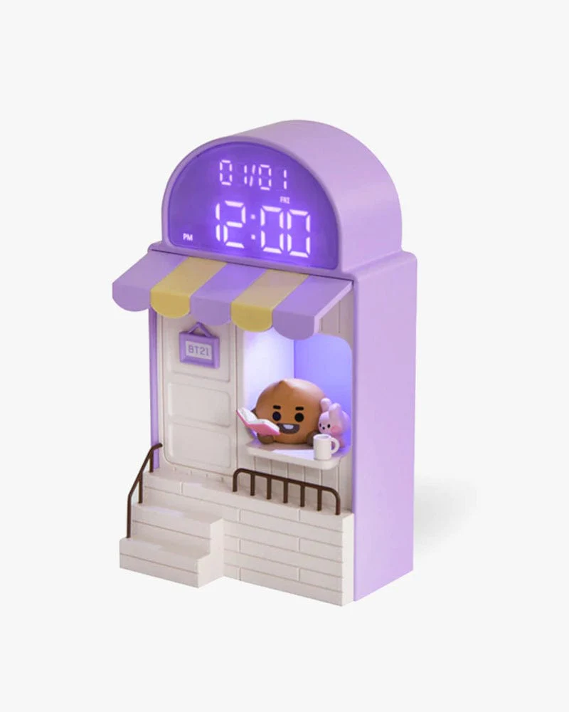 BT21 SHOOKY BABY MY LITTLE BUDDY LED Digital Cafe Clock - Image 2