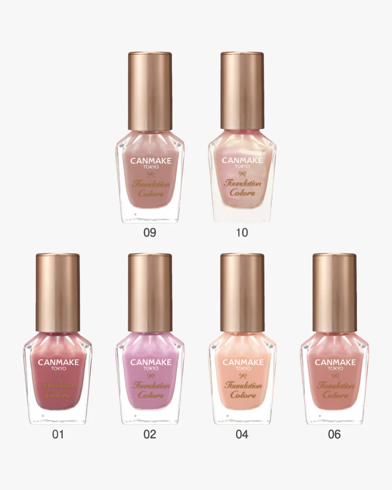 CANMAKE Nail Foundation Colors: Pale Pink - Image 3