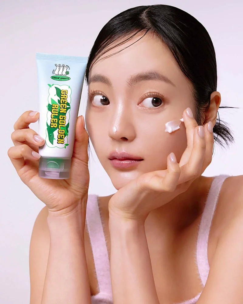 CHASIN' RABBITS Green Golden Ruler Cream - Image 6