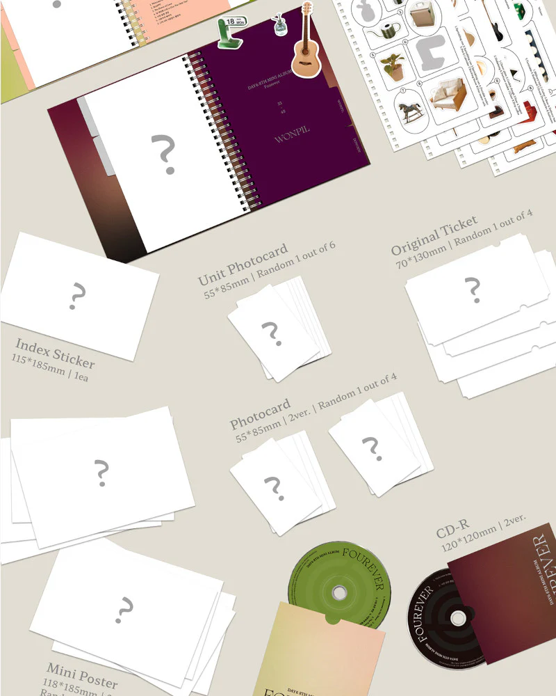 DAY6 - 8TH MINI ALBUM [Fourever] (2 Versions) - Image 2