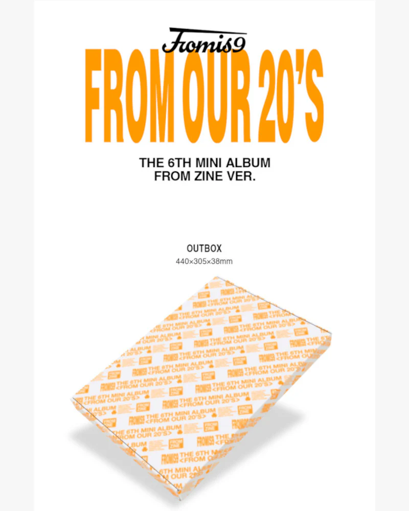fromis_9 - 6th mini album 'From Our 20’s' [From Zine Ver.] [Limited Ver.] - Image 2