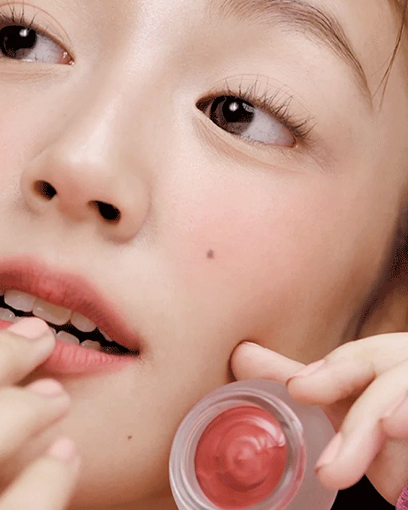 fwee Lip & Cheek Blurry Pudding Pot: Reddish Moment - Image 7