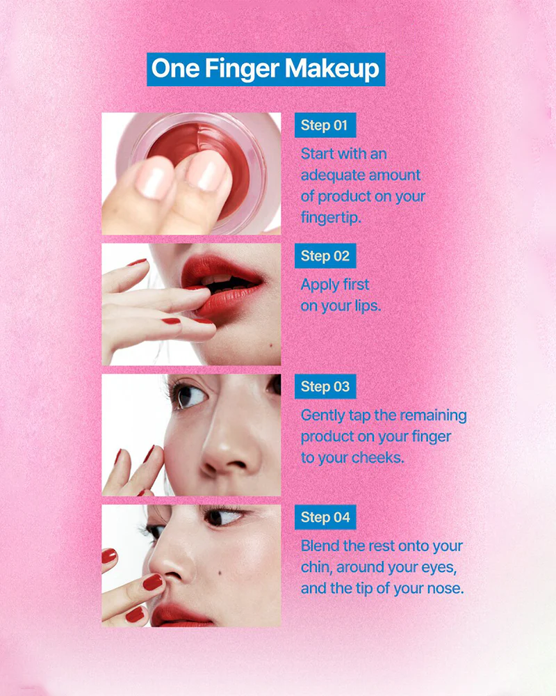 fwee Lip & Cheek Blurry Pudding Pot: Reddish Moment - Image 8