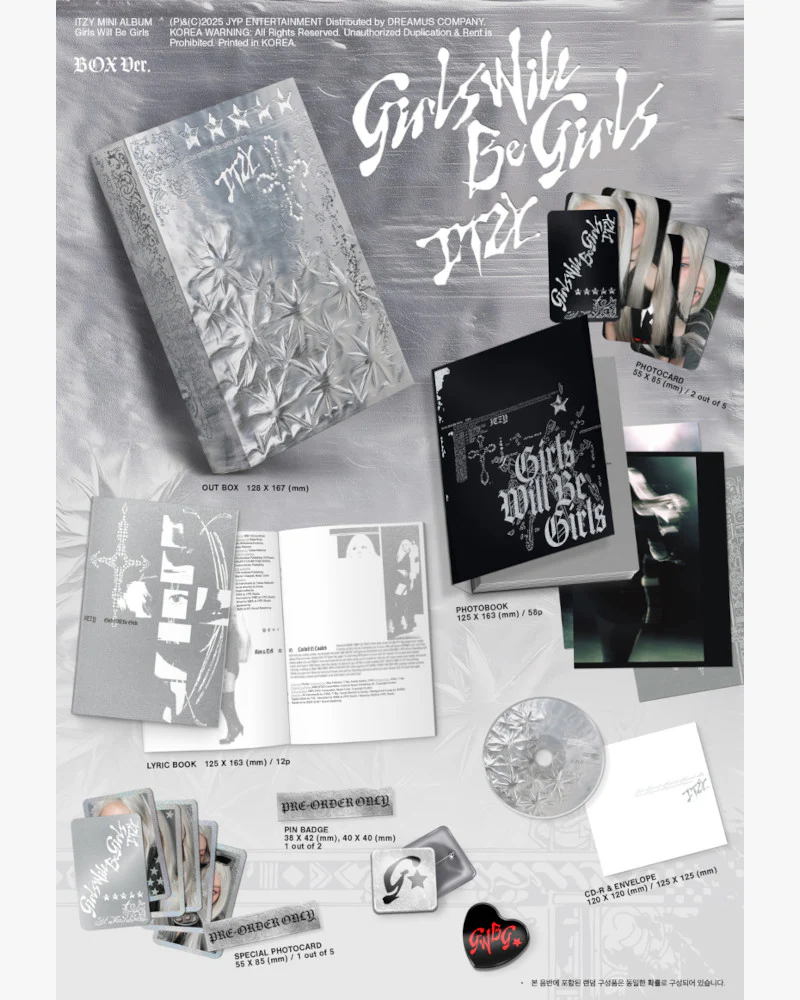 ITZY - [Girls Will Be Girls] (Box Ver.) - Image 2