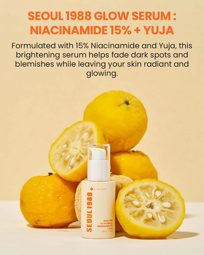 K-SECRET SEOUL 1988 Glow Serum: Niacinamide 15% + Yuja - Image 3