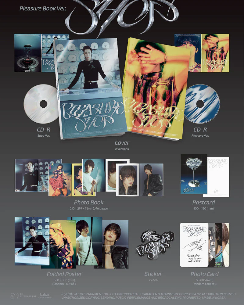 KEY (SHINee) - 3rd Mini Album [Pleasure Shop] (Photobook Ver.) (2 Versions) - Image 2