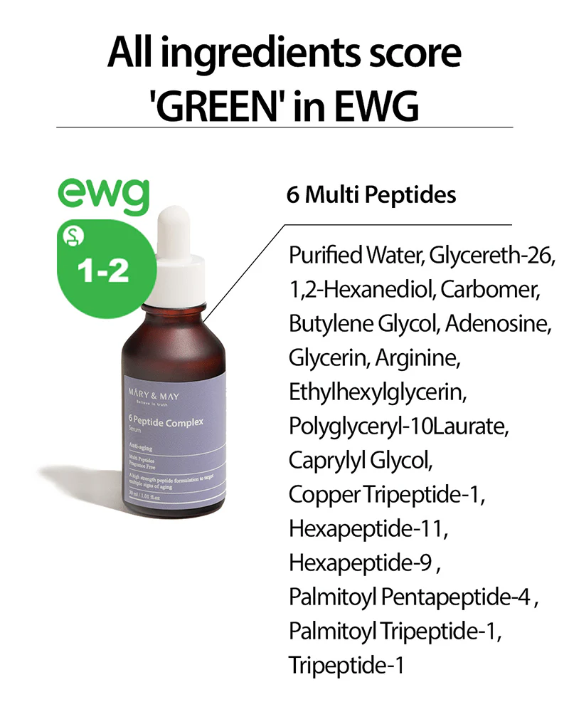 Mary&May 6 Peptide Complex Serum - Image 3
