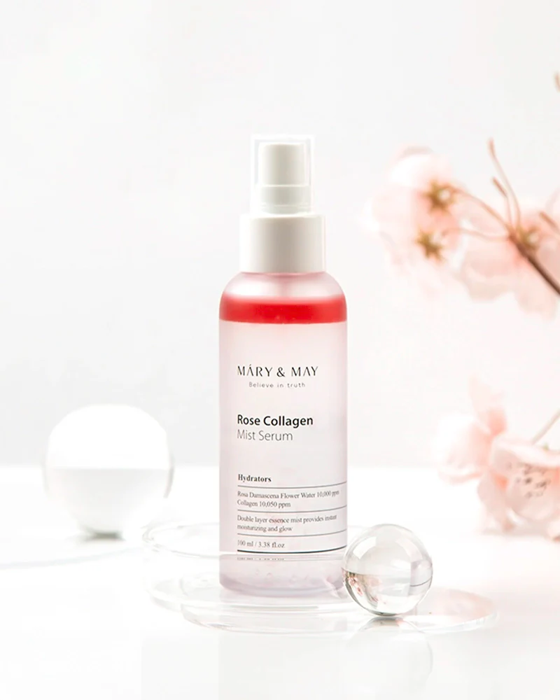 Mary&May Rose Collagen Mist Serum