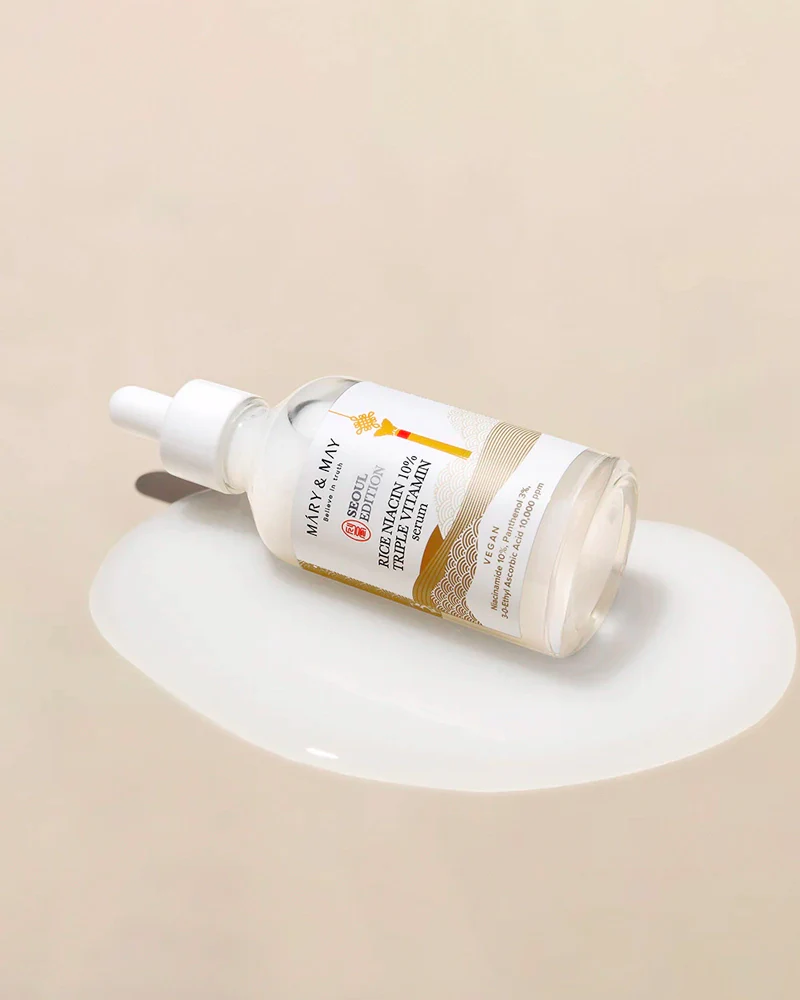 Mary&May Seoul Edition Rice Niacin 10% Triple Vitamin Serum - Image 3
