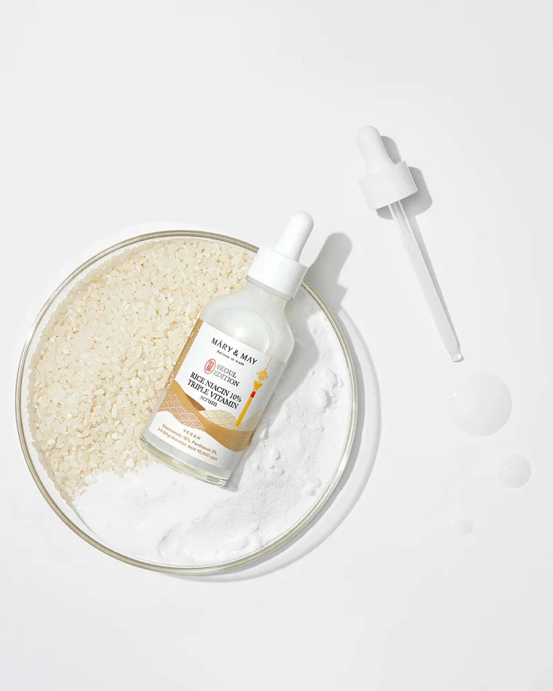 Mary&May Seoul Edition Rice Niacin 10% Triple Vitamin Serum - Image 4