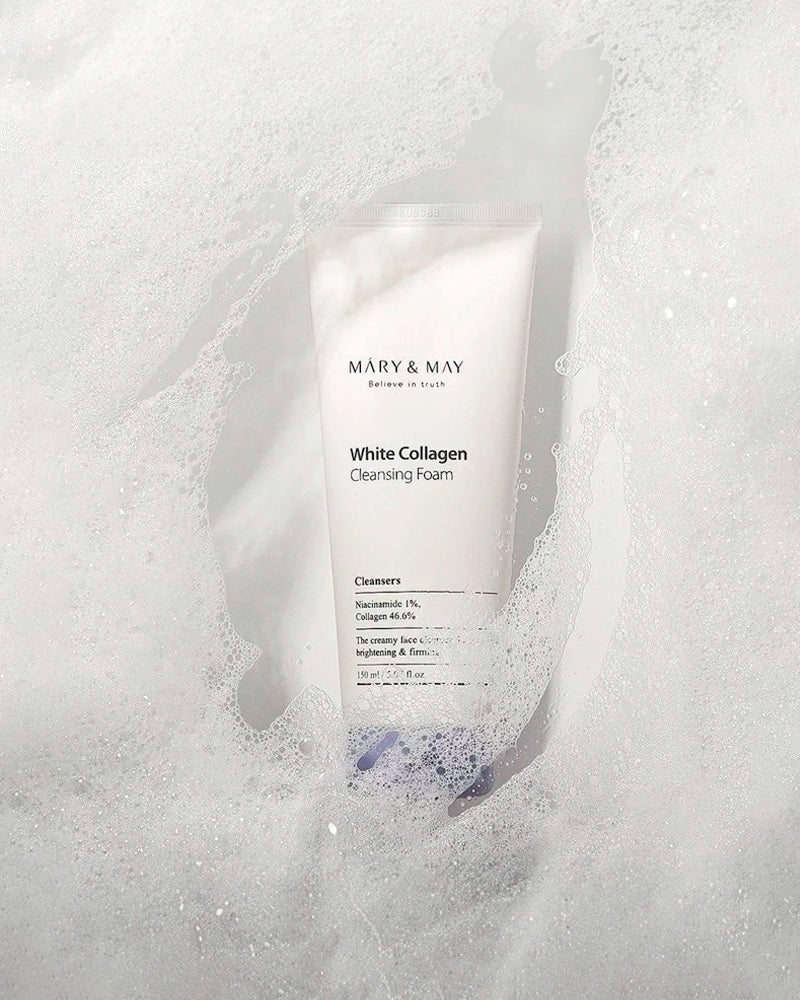 Mary&May White Collagen Cleansing Foam - Image 3