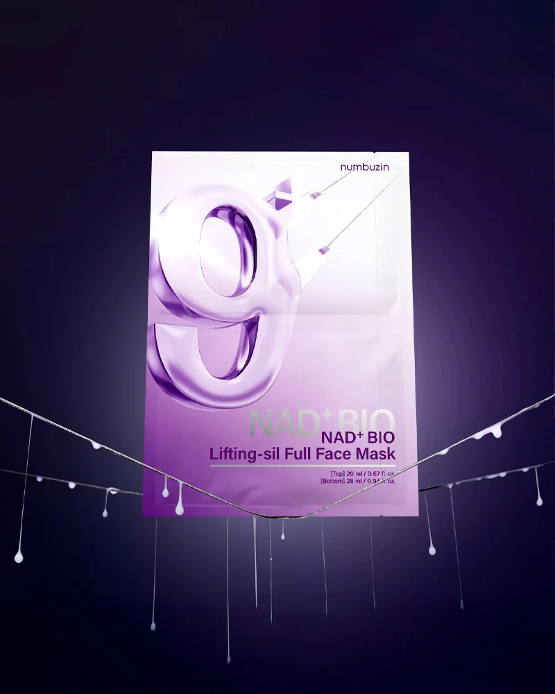 numbuzin No.9 NAD Bio Lifting Full Cover Facial Sheet Mask - Image 2