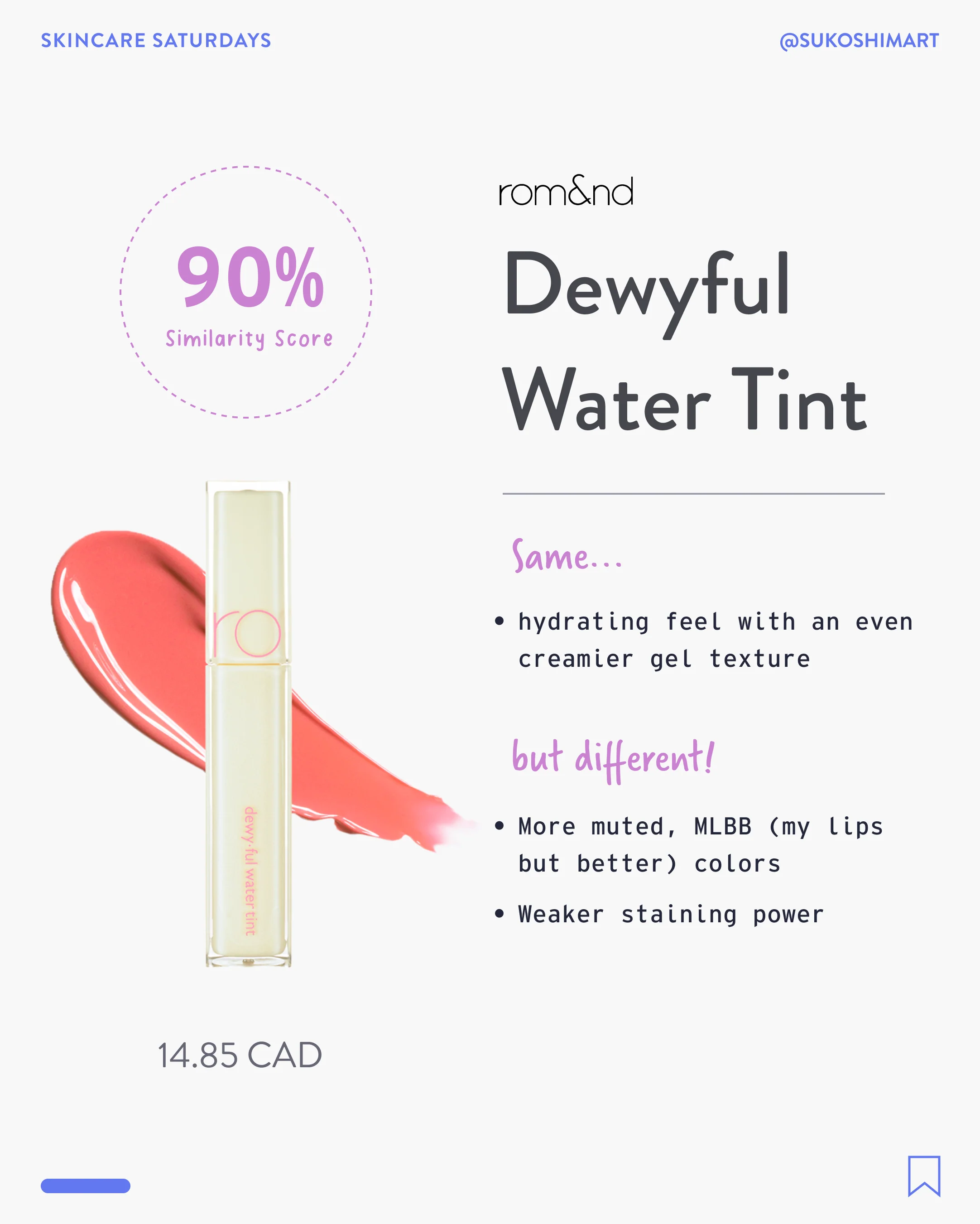 rom&nd Dewyful Water Tint - Image 22