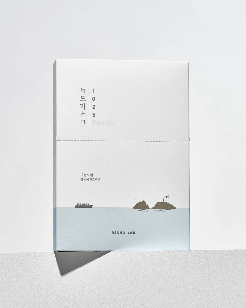 ROUND LAB 1025 Dokdo Water Gel Sheet Mask - Image 2
