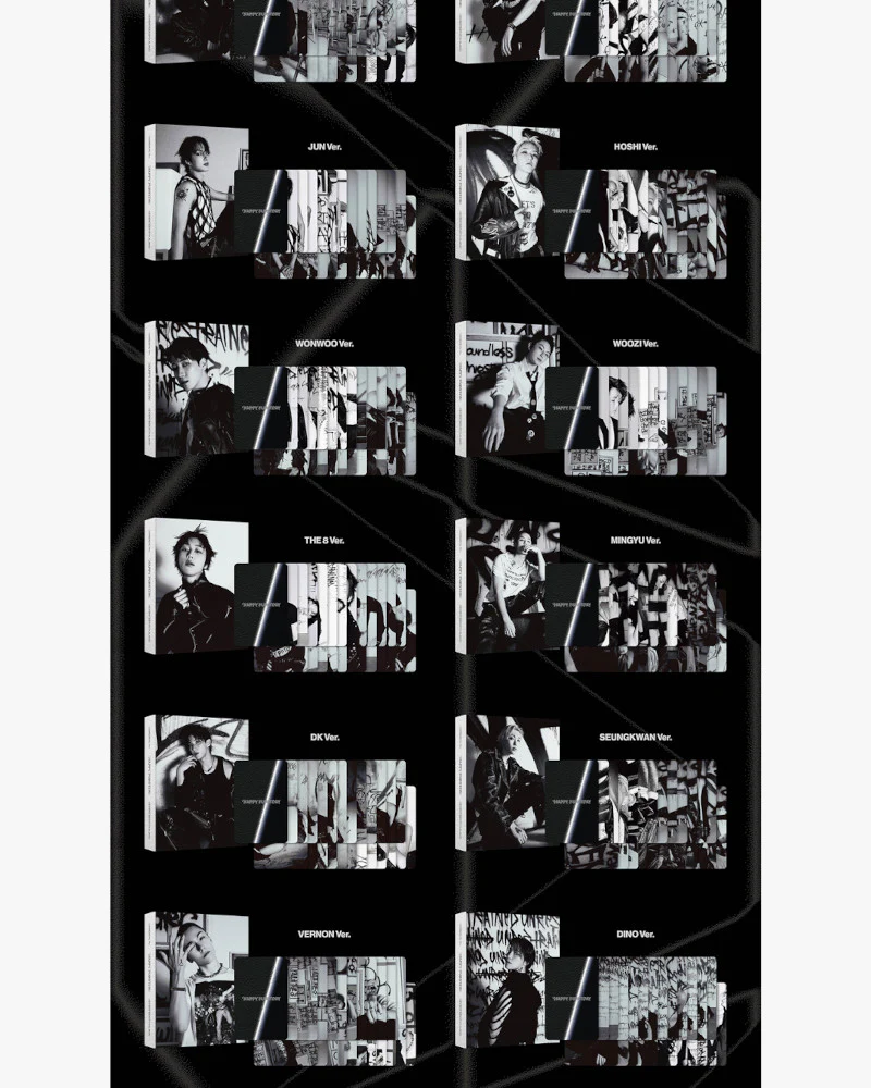 SEVENTEEN - 5th Album ‘HAPPY BURSTDAY’ (DAREDEVIL Ver.) (12 Versions-Random) - Image 3