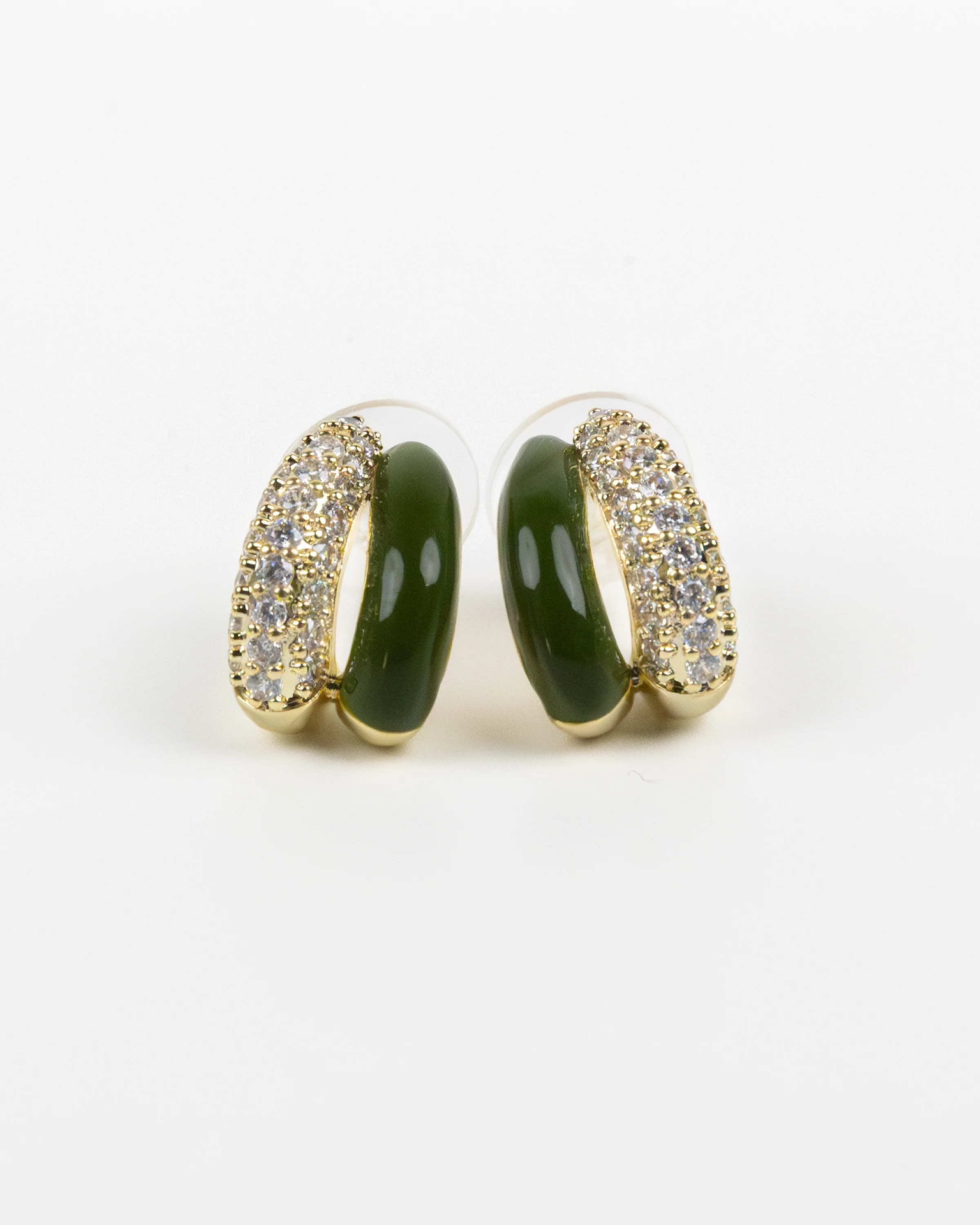 SUKOSHI Halo Huggie Hoops - Image 2