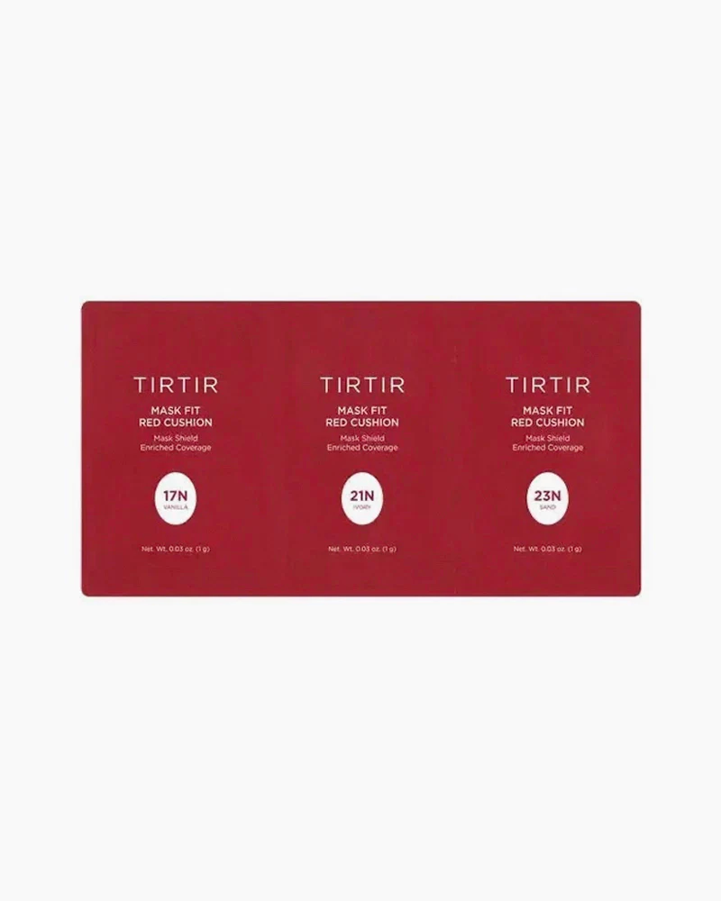 TIRTIR Mask Fit Red Cushion Mini Sample Pack 3g - Image 3