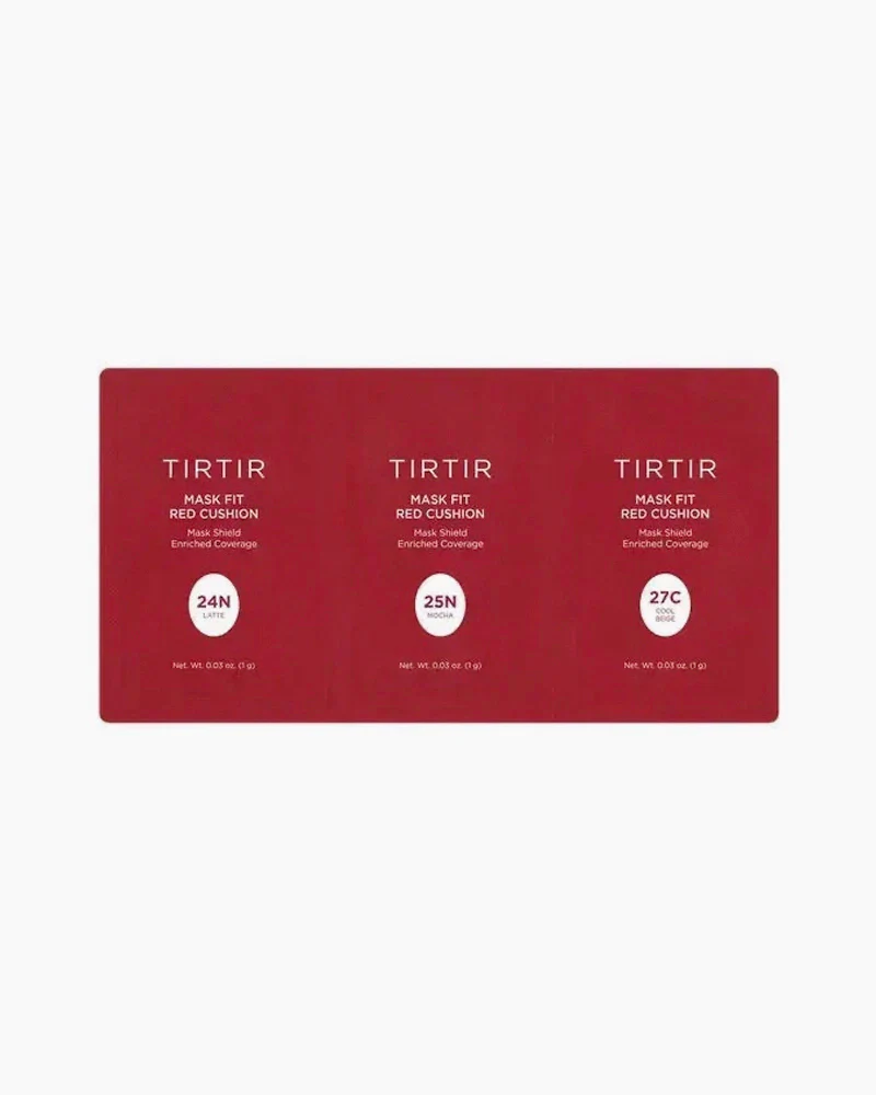 TIRTIR Mask Fit Red Cushion Mini Sample Pack 3g - Image 7