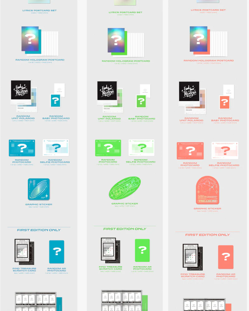 TREASURE - 1st ALBUM [THE FIRST STEP : TREASURE EFFECT] Random Ver. - Image 3