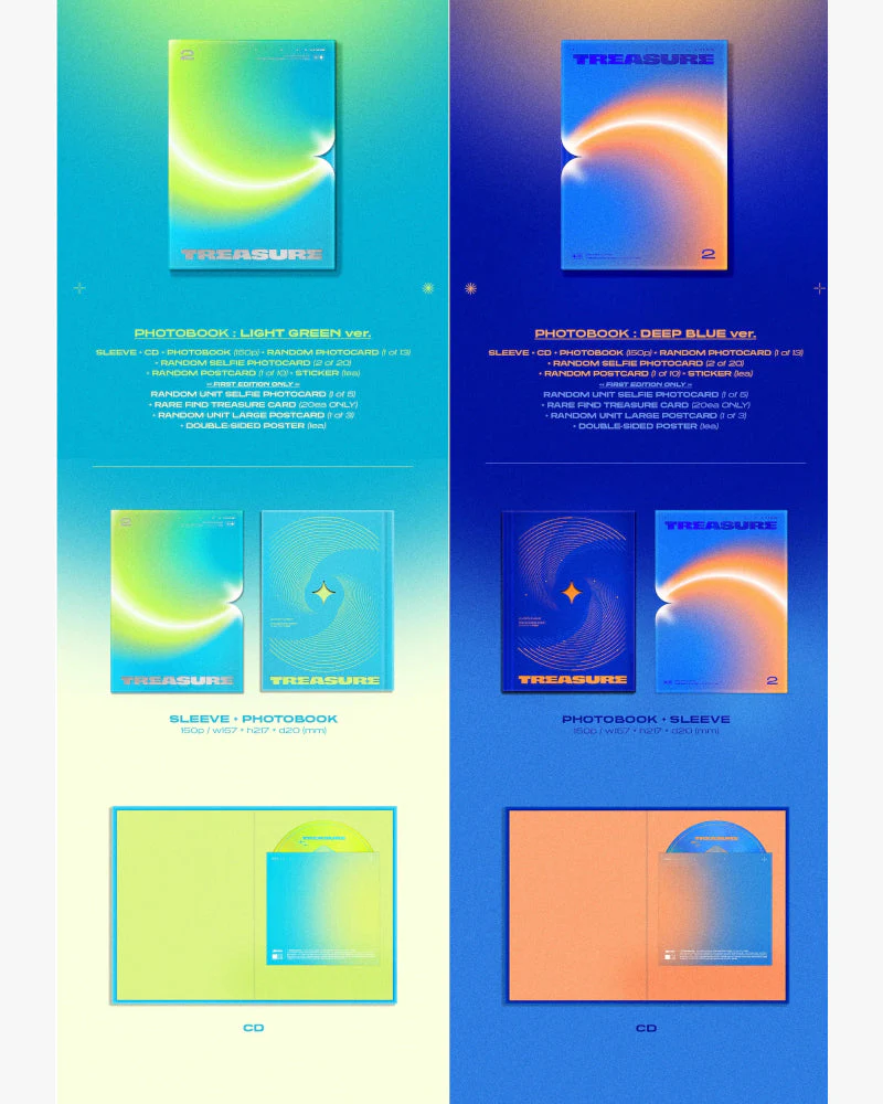 TREASURE - 2ND MINI ALBUM [THE SECOND STEP : CHAPTER TWO] (PHOTOBOOK VER.) - Image 2