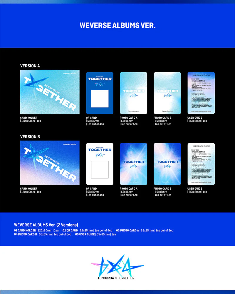 TOMORROW X TOGETHER (TXT) - [THE STAR CHAPTER: TOGETHER] (Weverse Albums ver.) (2 Versions) - Image 3