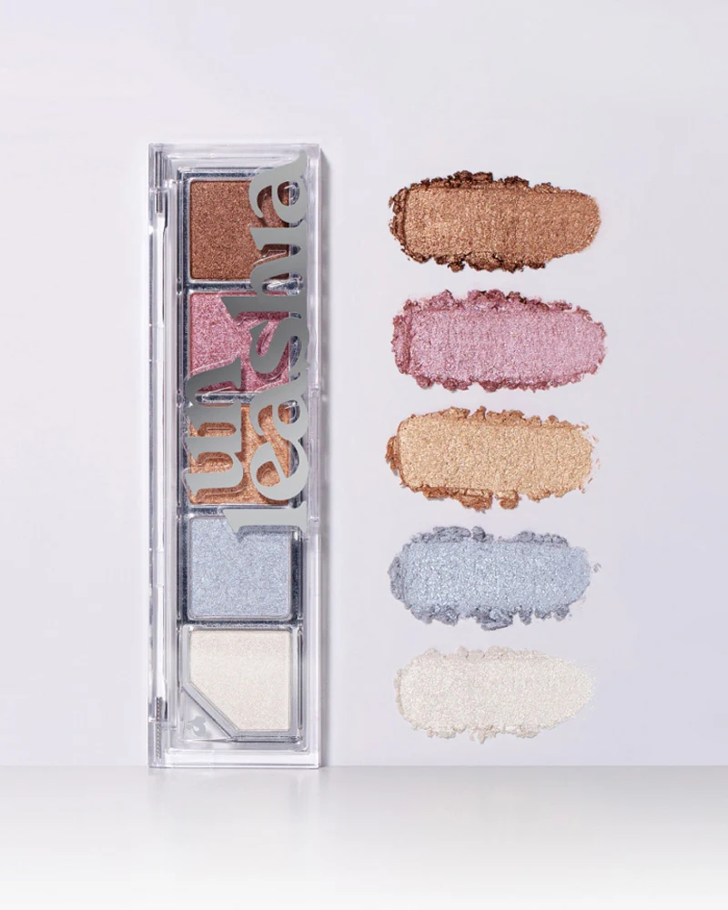 unleashia Mood Shower Face Palette Highlighter Version - Image 7