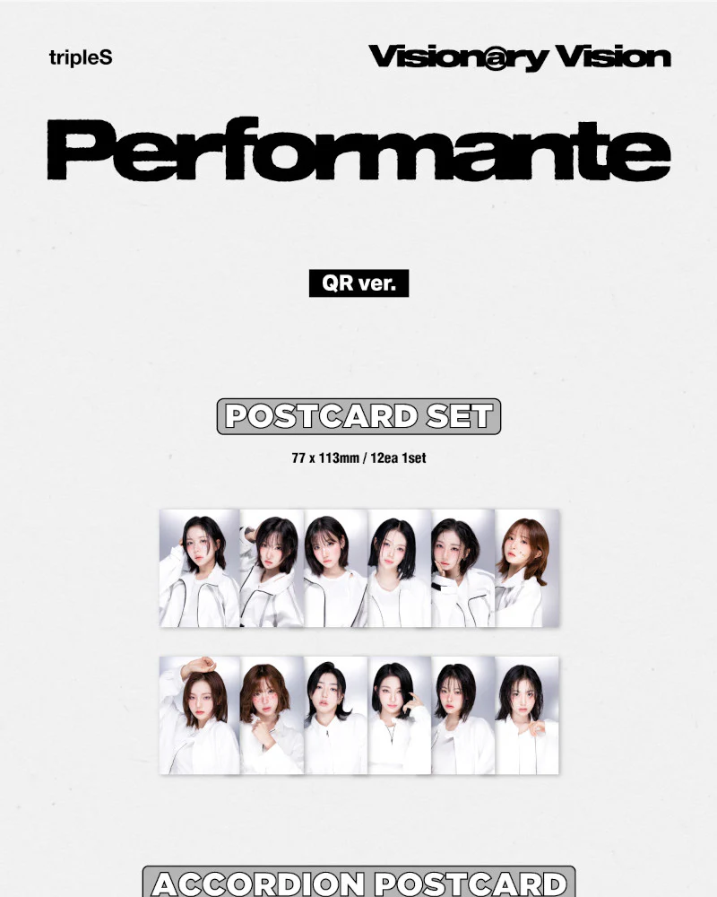 Visionary Vision (tripleS) - 1st Full Album [Performante] (QR Ver.) - Image 2