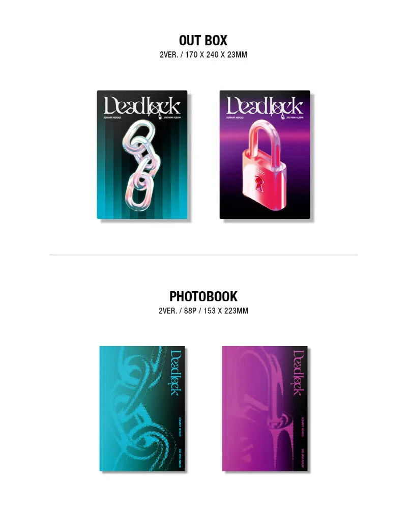 XDINARY HEROES - DEADLOCK (3RD MINI ALBUM) (2 Versions) - Image 2