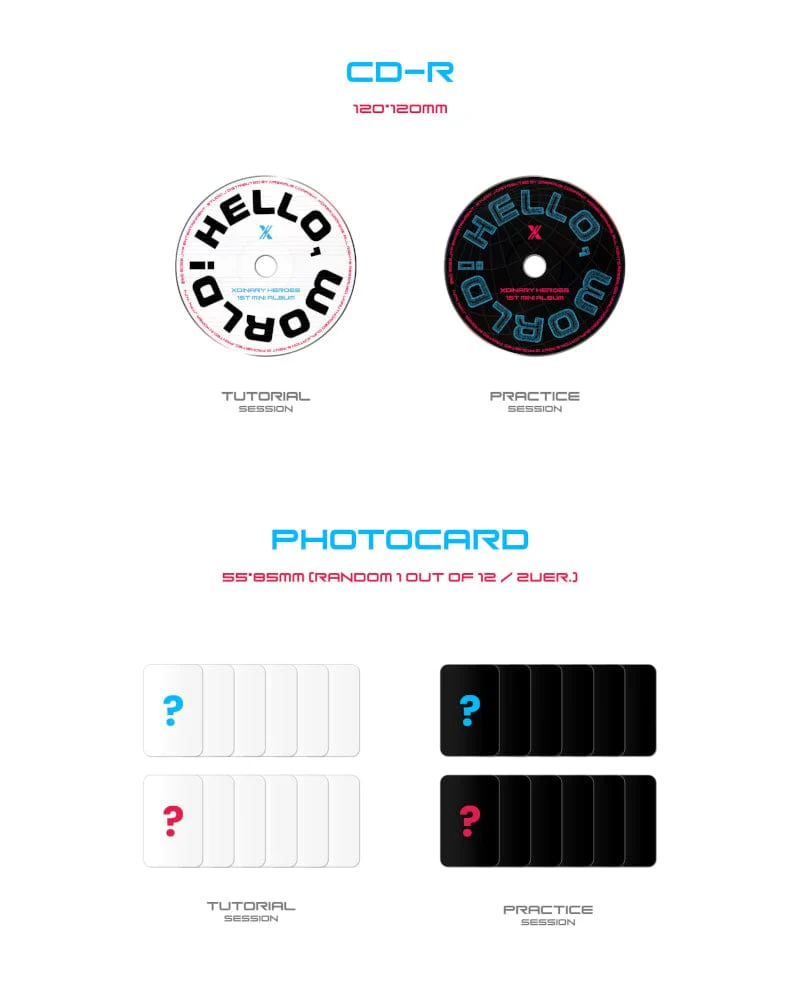 XDINARY HEROES - 1st Mini Album HELLO, WORLD! (2 Versions) - Image 4